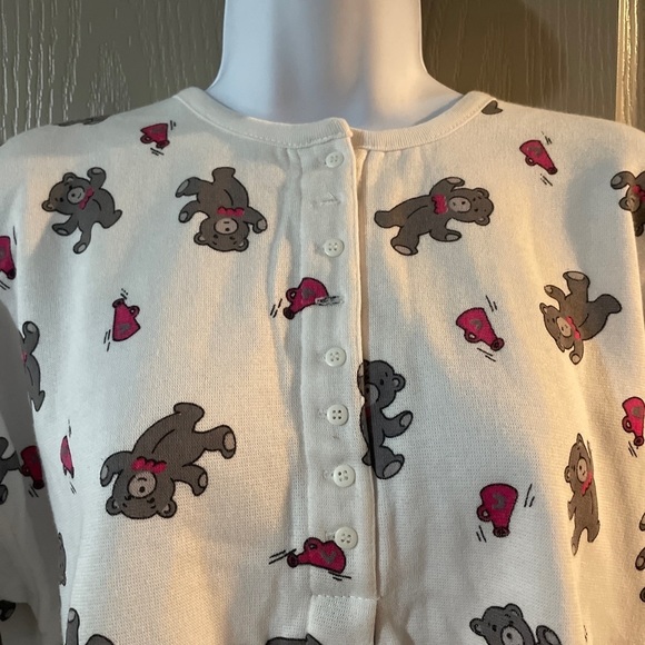 Energie Bi Currants Vintage Womens Large Bear Sweatshirt Nwt - Picture 4 of 8